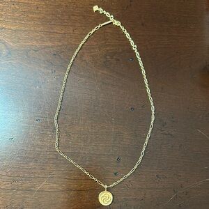 Kendra Scott gold coin necklace